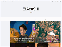 Tablet Screenshot of ehayashi.com